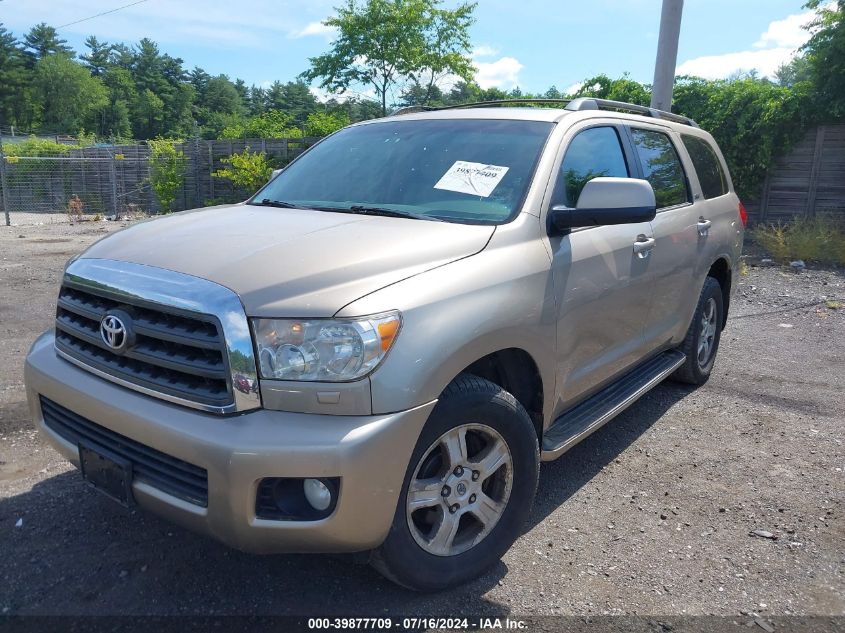 2008 Toyota Sequoia Sr5 5.7L V8 VIN: 5TDBY64A08S009328 Lot: 39877709