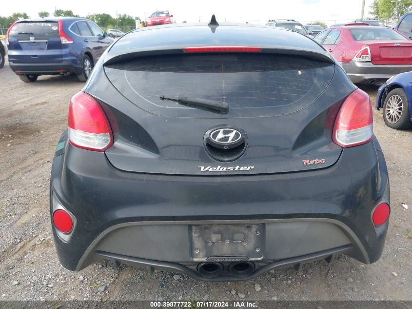 2015 Hyundai Veloster Turbo VIN: KMHTC6AE4FU228470 Lot: 39877722