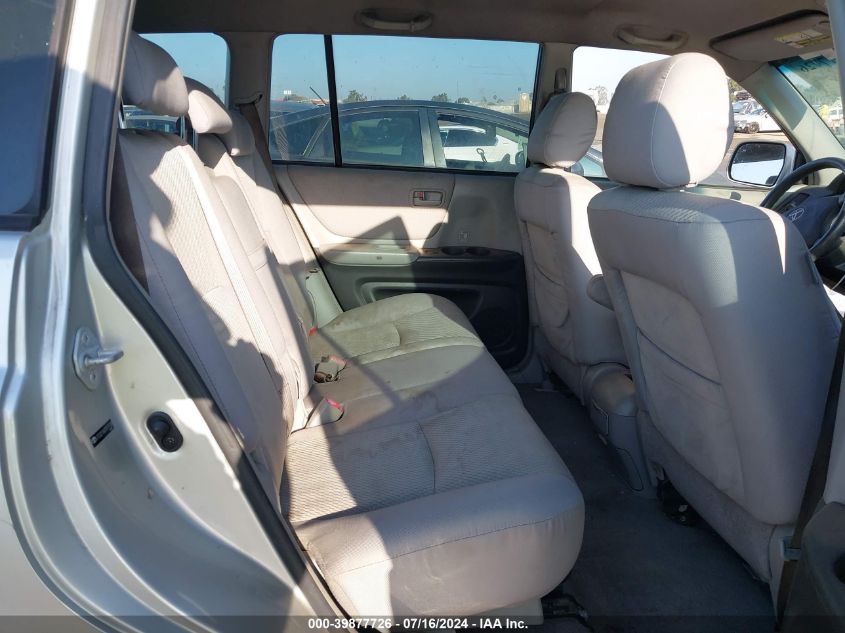 2007 Toyota Highlander VIN: JTEGD21AX70171124 Lot: 39877726