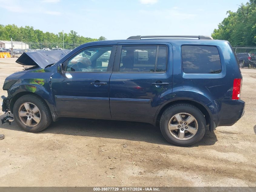 2010 Honda Pilot Ex-L VIN: 5FNYF4H5XAB036600 Lot: 39877729