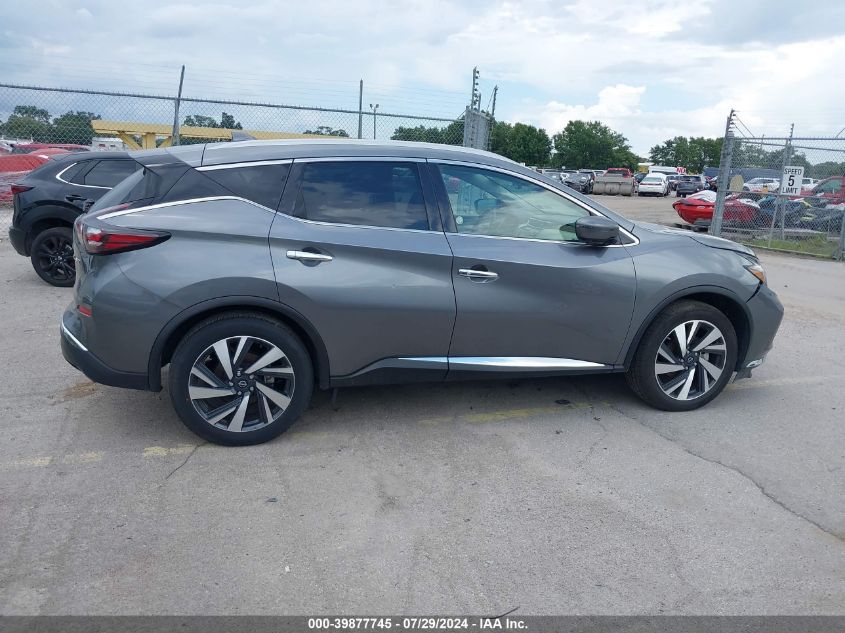 2023 Nissan Murano Sl Intelligent Awd VIN: 5N1AZ2CS6PC130422 Lot: 39877745