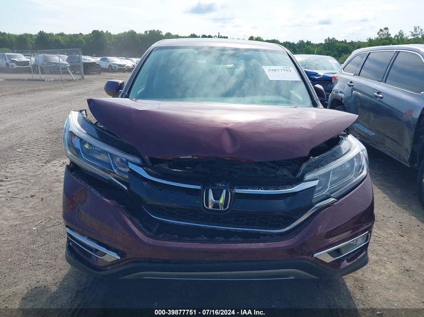 2015 Honda Cr-V Ex VIN: 5J6RM4H55FL041311 Lot: 39877751
