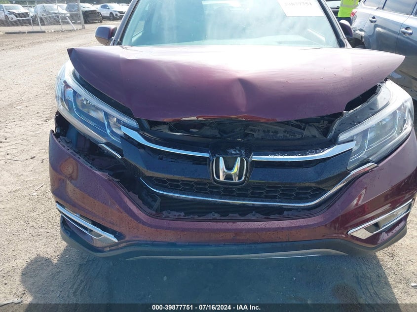 2015 Honda Cr-V Ex VIN: 5J6RM4H55FL041311 Lot: 39877751