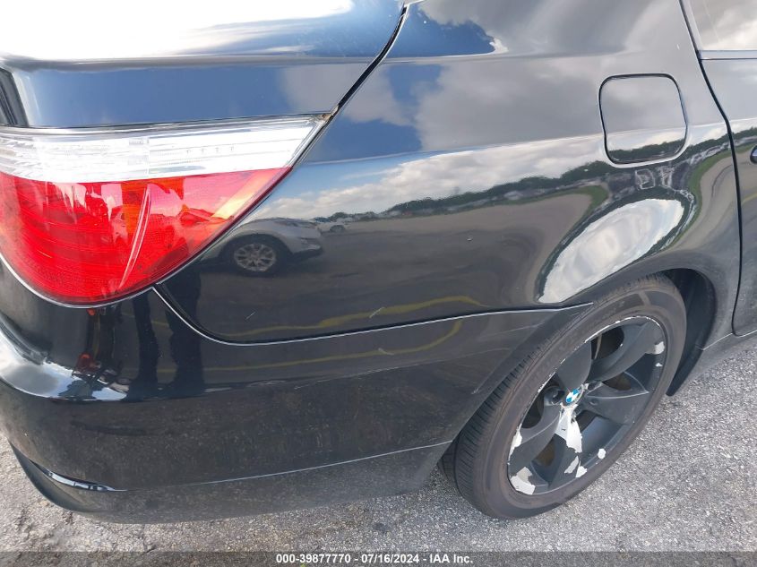 2008 BMW 528I I VIN: WBANU53578CT03587 Lot: 39877770