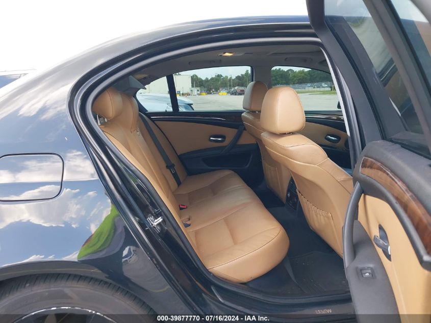 2008 BMW 528I I VIN: WBANU53578CT03587 Lot: 39877770