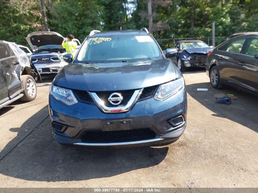 2014 Nissan Rogue Sv VIN: 5N1AT2MV5EC855873 Lot: 39877780