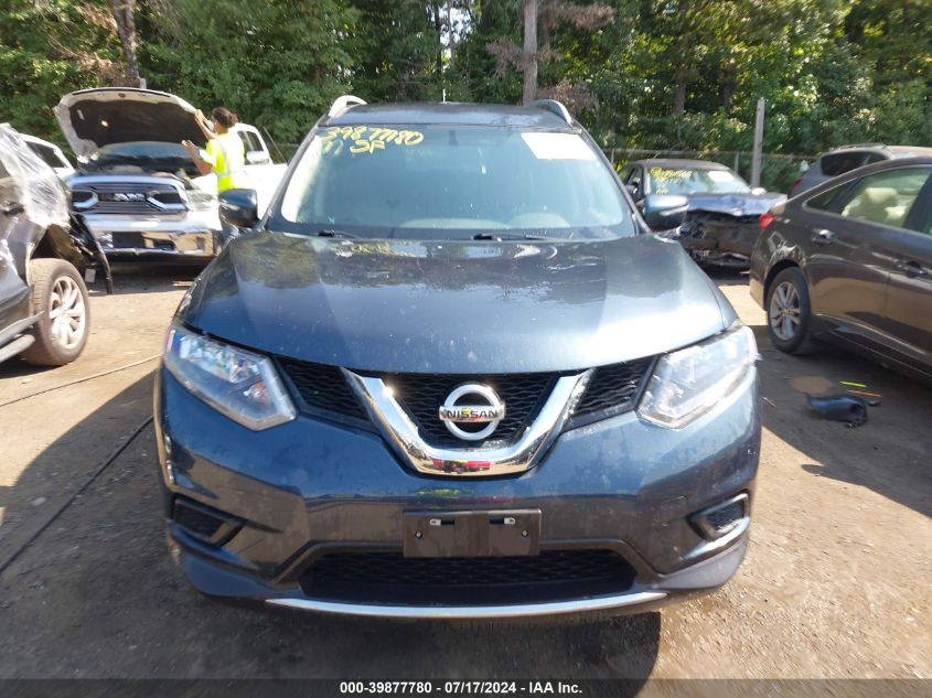 2014 Nissan Rogue Sv VIN: 5N1AT2MV5EC855873 Lot: 39877780