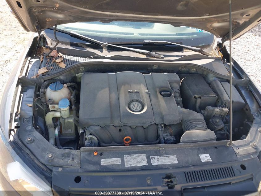 2012 Volkswagen Passat 2.5L Se VIN: 1VWBP7A38CC033494 Lot: 39877788