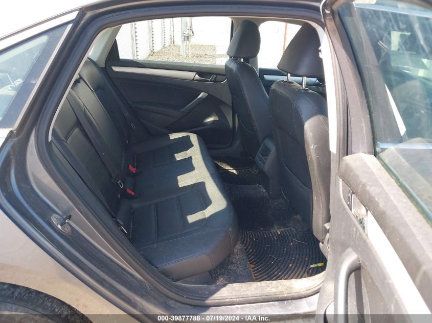 2012 Volkswagen Passat 2.5L Se VIN: 1VWBP7A38CC033494 Lot: 39877788