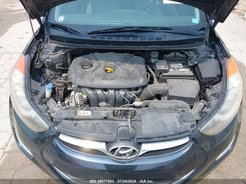 2013 Hyundai Elantra Gls VIN: 5NPDH4AEXDH268090 Lot: 39877803