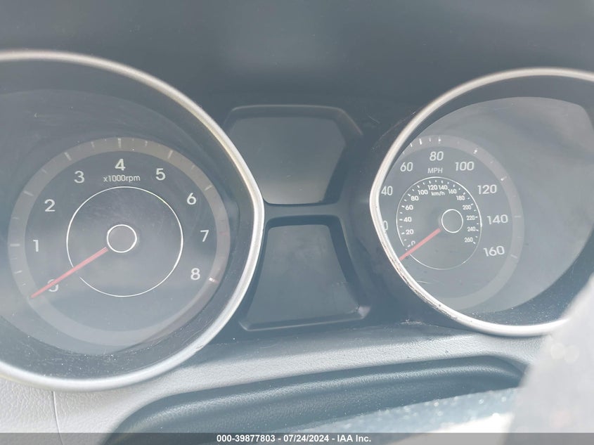 2013 Hyundai Elantra Gls VIN: 5NPDH4AEXDH268090 Lot: 39877803