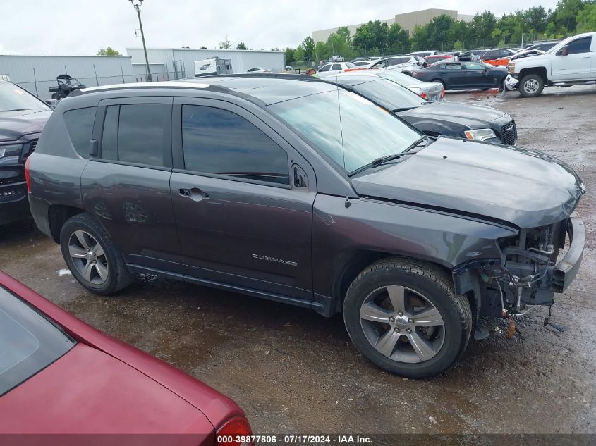 2017 Jeep Compass High Altitude 4X4 VIN: 1C4NJDEB1HD213189 Lot: 39877806