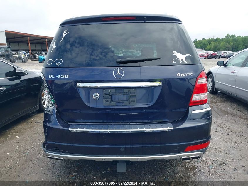 2012 Mercedes-Benz Gl 450 4Matic VIN: 4JGBF7BE9CA780227 Lot: 39877805