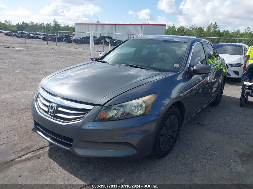 1HGCP2F34CA003652 2012 Honda Accord Lx