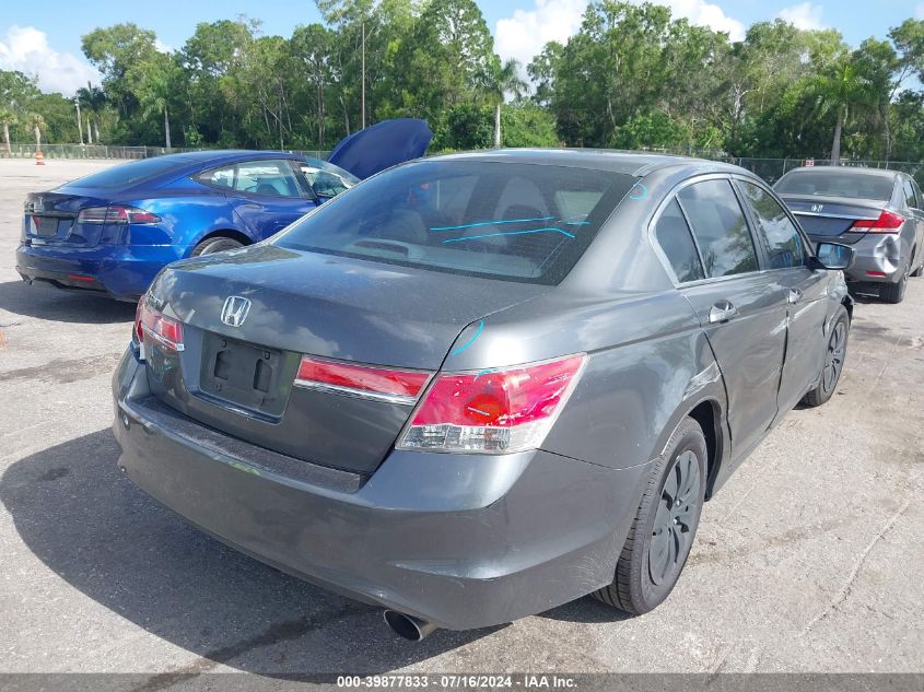 1HGCP2F34CA003652 2012 Honda Accord Lx