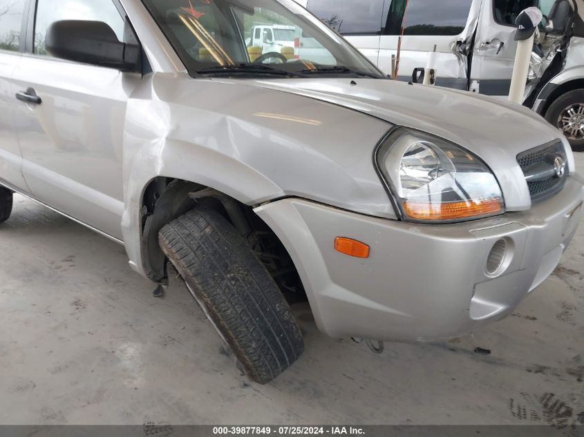 2005 Hyundai Tucson Gl VIN: KM8JM72B05U194122 Lot: 39877849