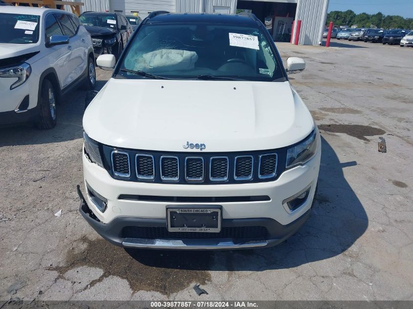 2020 Jeep Compass Limited 4X4 VIN: 3C4NJDCB9LT146265 Lot: 39877857