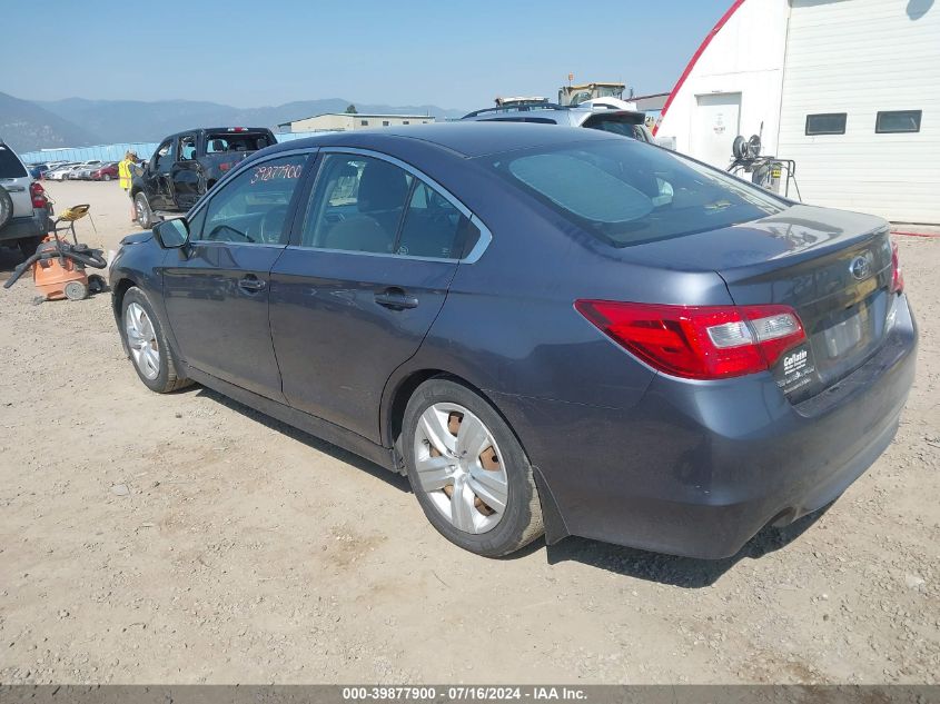 2016 Subaru Legacy 2.5I VIN: 4S3BNAA65G3028856 Lot: 39877900