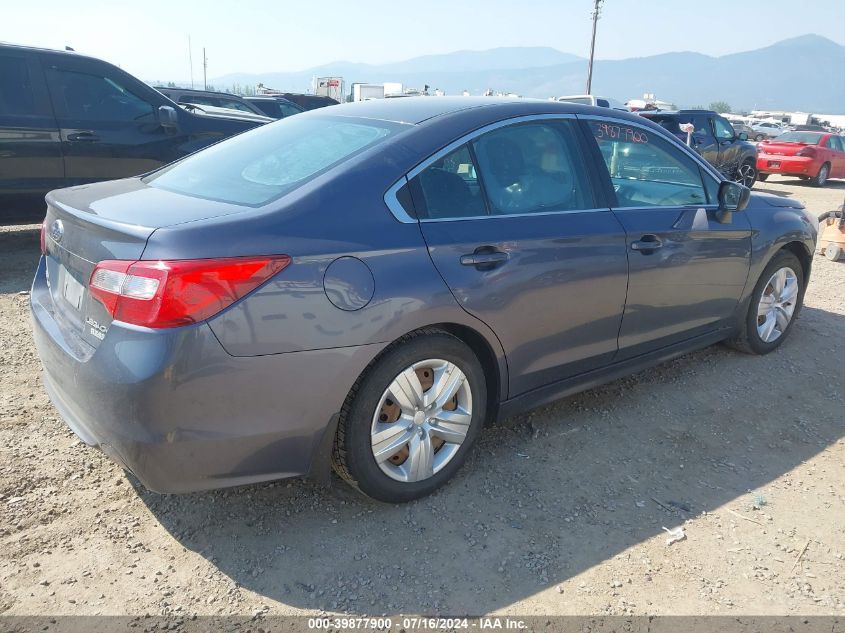 2016 Subaru Legacy 2.5I VIN: 4S3BNAA65G3028856 Lot: 39877900