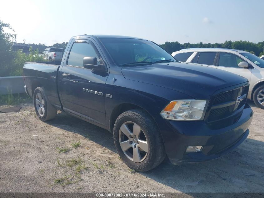 2012 Dodge Ram 1500 St VIN: 3C6JD6AT1CG261536 Lot: 39877902