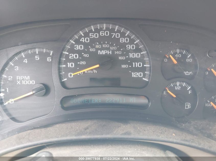 2005 Chevrolet Suburban 1500 Lt VIN: 3GNEC16Z65G113101 Lot: 39877938