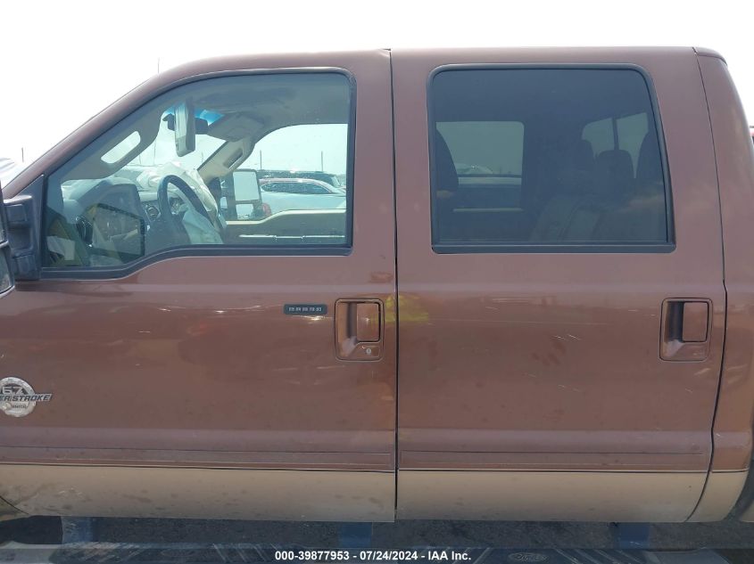 2011 Ford F-350 Lariat VIN: 1FT8W3BT7BED02403 Lot: 39877953