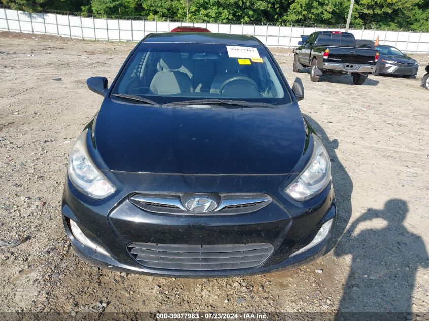 2013 Hyundai Accent Gls VIN: KMHCU4AE9DU474803 Lot: 39877963