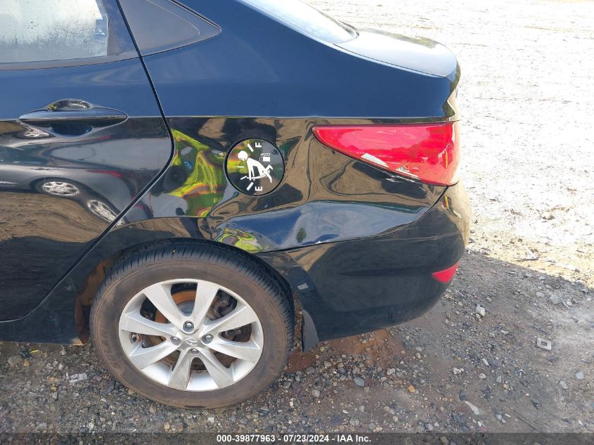 2013 Hyundai Accent Gls VIN: KMHCU4AE9DU474803 Lot: 39877963