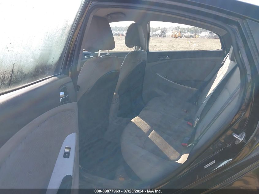 2013 Hyundai Accent Gls VIN: KMHCU4AE9DU474803 Lot: 39877963