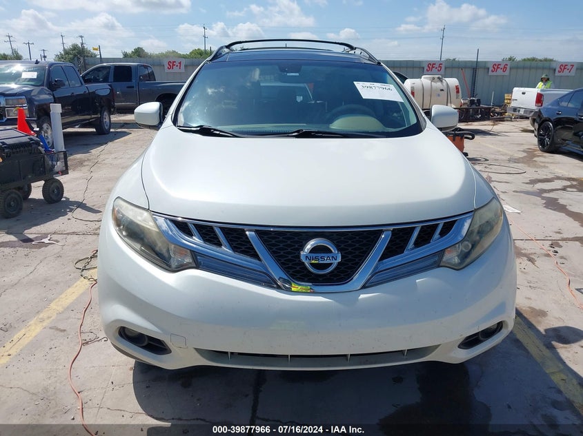 2011 Nissan Murano Le VIN: JN8AZ1MW2BW175479 Lot: 39877966
