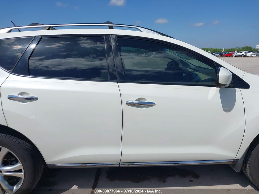 2011 Nissan Murano Le VIN: JN8AZ1MW2BW175479 Lot: 39877966