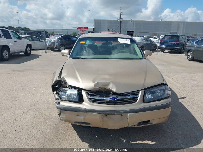 2004 Chevrolet Impala VIN: 2G1WF52E849205357 Lot: 39877988