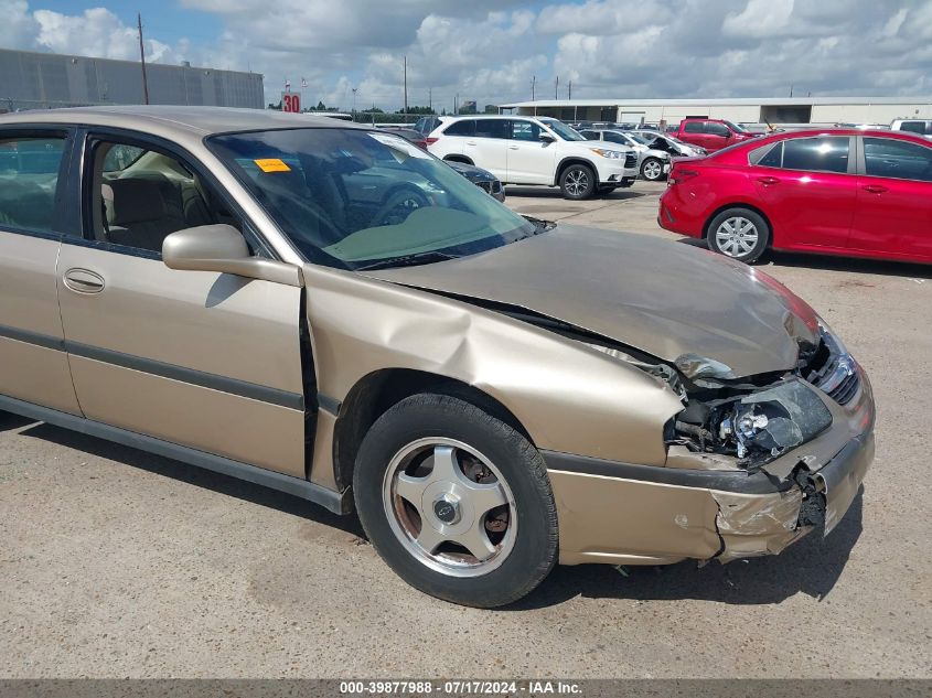 2004 Chevrolet Impala VIN: 2G1WF52E849205357 Lot: 39877988