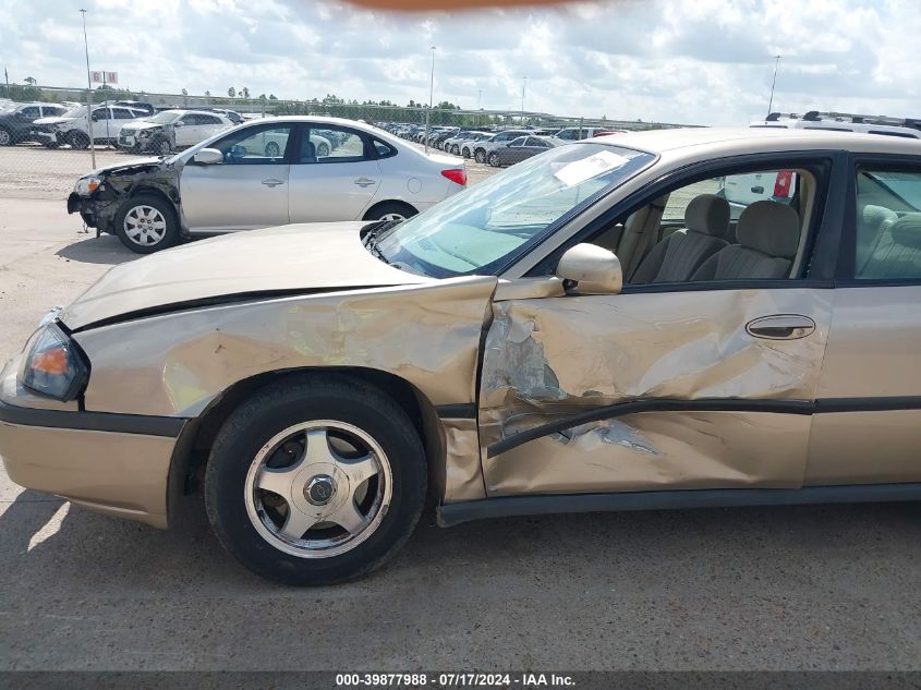 2004 Chevrolet Impala VIN: 2G1WF52E849205357 Lot: 39877988