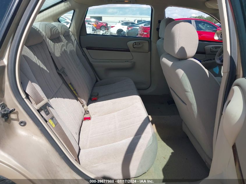 2004 Chevrolet Impala VIN: 2G1WF52E849205357 Lot: 39877988