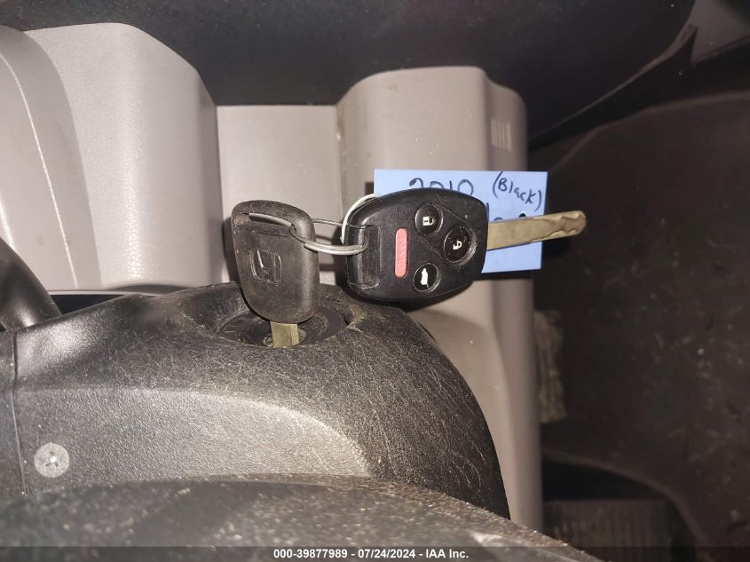 2010 Honda Pilot Lx VIN: 5FNYF4H20AB020086 Lot: 39877989