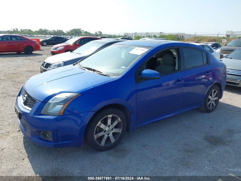 3N1AB6AP9CL773203 2012 Nissan Sentra 2.0 Sr