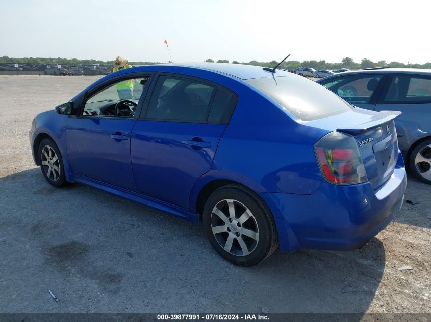 3N1AB6AP9CL773203 2012 Nissan Sentra 2.0 Sr