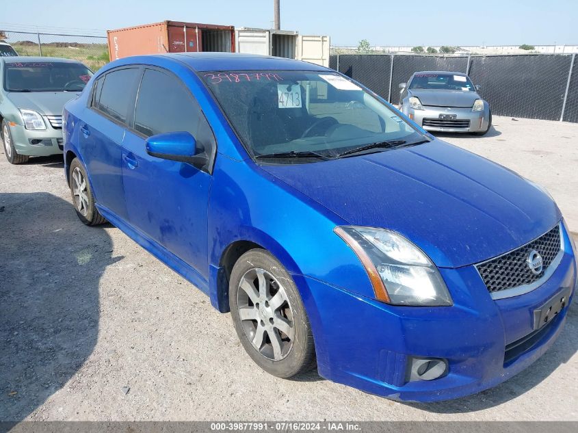 2012 Nissan Sentra 2.0 Sr VIN: 3N1AB6AP9CL773203 Lot: 39877991