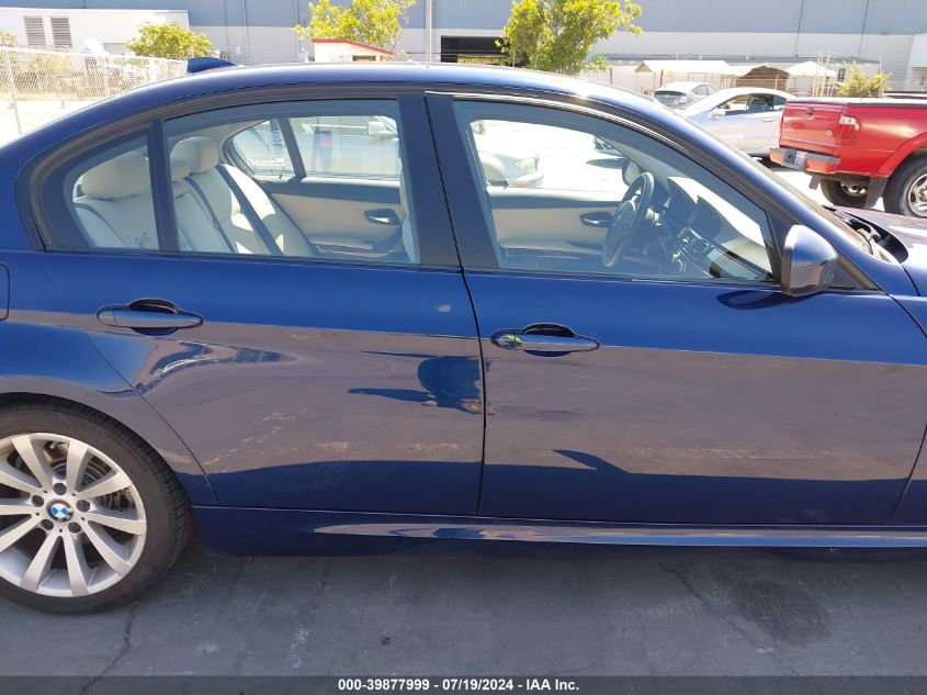 2011 BMW 328I VIN: WBAPH5C50BA447692 Lot: 39877999