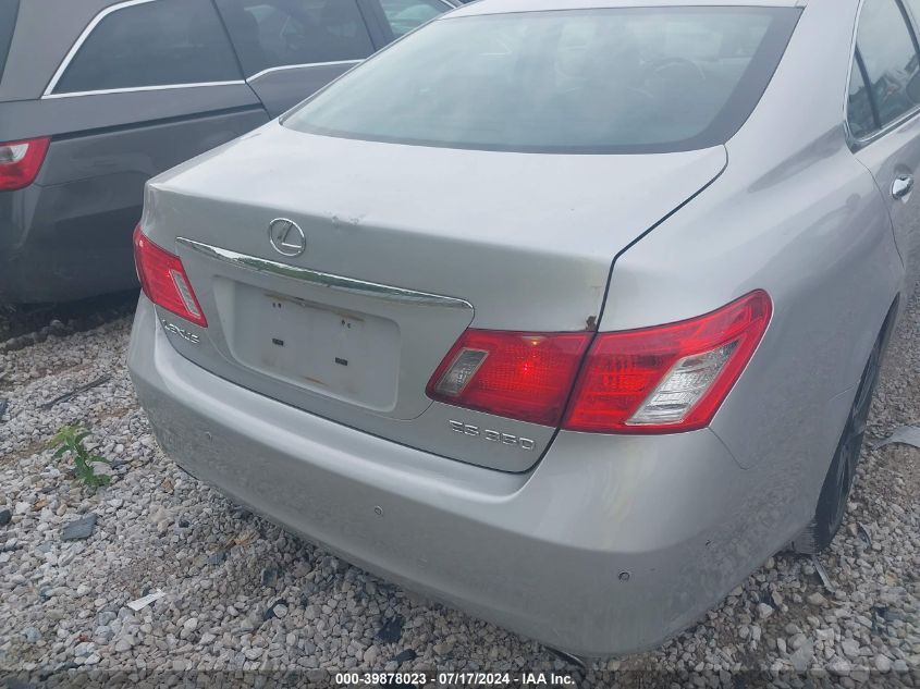 2007 Lexus Es 350 VIN: JTHBJ46GX72121021 Lot: 39878023