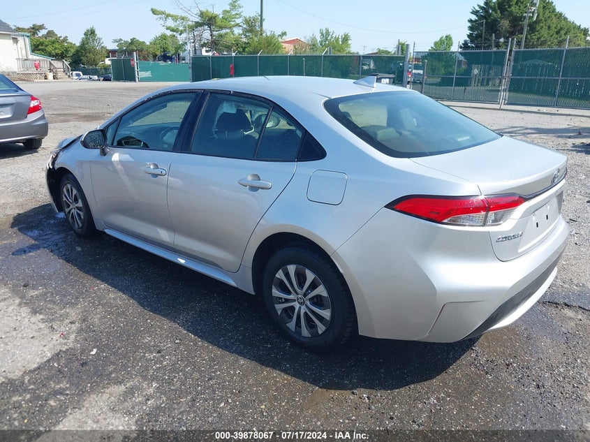 2022 TOYOTA COROLLA LE - JTDEAMDE4NJ043242