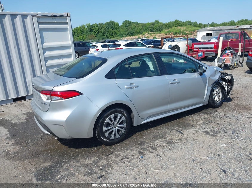 2022 TOYOTA COROLLA LE - JTDEAMDE4NJ043242