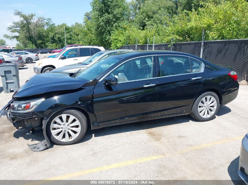 2013 Honda Accord Ex-L V-6 VIN: 1HGCR3F81DA033334 Lot: 39878072