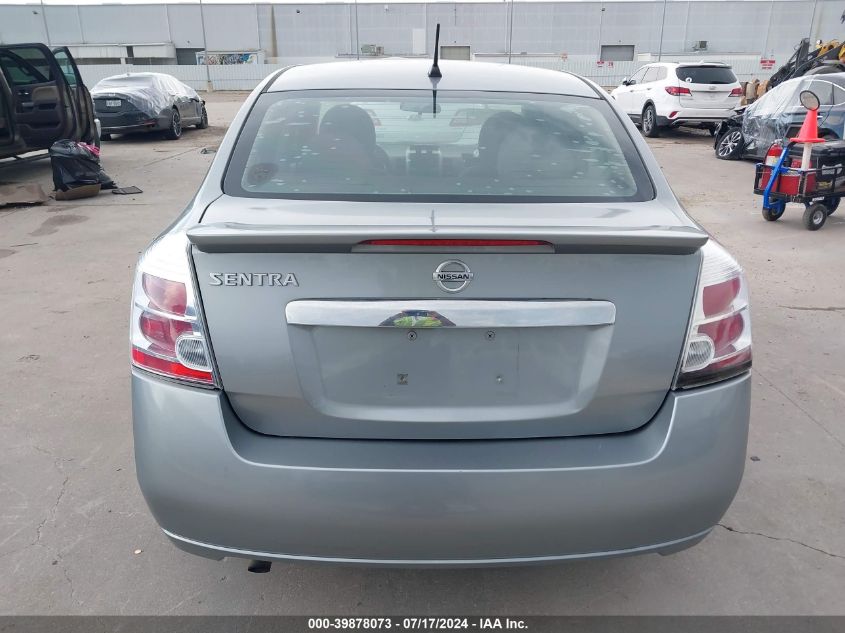 2011 Nissan Sentra 2.0S VIN: 3N1AB6APXBL730844 Lot: 39878073