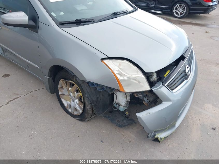 2011 Nissan Sentra 2.0S VIN: 3N1AB6APXBL730844 Lot: 39878073