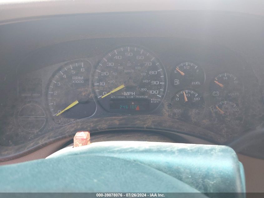 2001 Chevrolet Tahoe Lt VIN: 1GNEC13T51R175289 Lot: 39878076