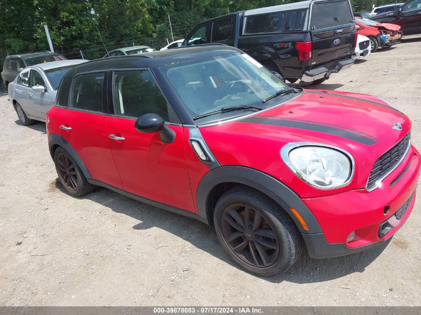 2011 Mini Cooper S Countryman VIN: WMWZC3C52BWH98475 Lot: 39878083