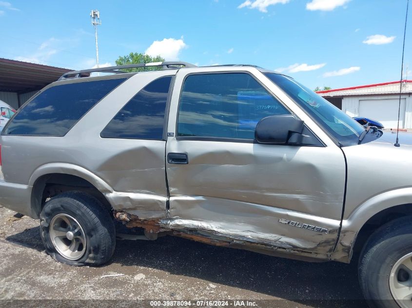 2001 Chevrolet Blazer Ls VIN: 1GNCS18W81K107798 Lot: 39878094