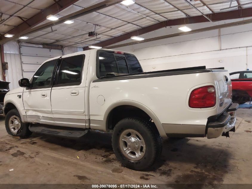 2001 Ford F-150 King Ranch Edition/Lariat/Xlt VIN: 1FTRW08L81KC64898 Lot: 39878095